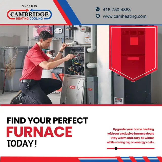 High-Efficiency Furnace Installation