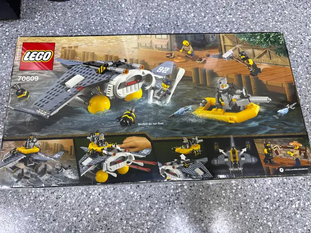 Lego 70609 Ninjago Manta Ray Bomber 341 Pcs New - Photo 2