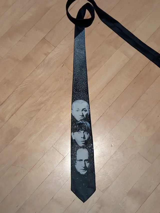 Vintage Official Three Stooges Necktie - Photo 5