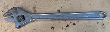 24' 600mm Adjustable Stainless Steel Drop Forged Wrench