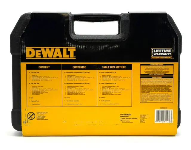 DEWALT DWMT81531 Mechanics Tool Set w/ Storage Case (84-Piece) - Photo 4