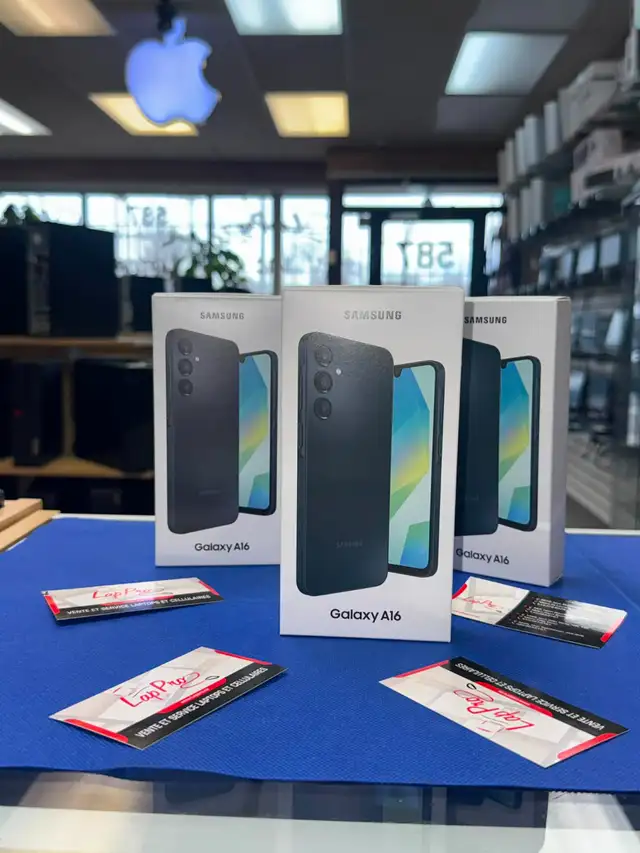 SAMSUNG GALAXY A16 – NEUF, DANS LA BOÎTE !