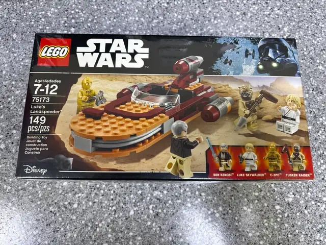 Lego 75173 Lukes Landspeeder 148 Pcs New