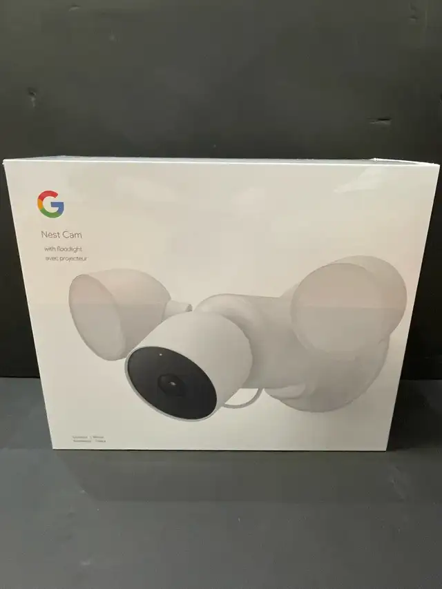 NEW GOOGLE NEST CAMERA W/FLOODLIGHT