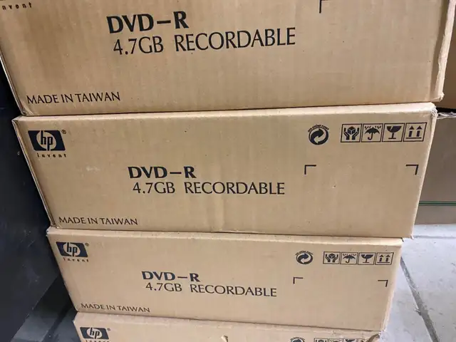 HP DVD-R 16x Disk 10pcs