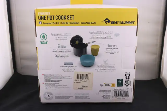 Frontier Ultralight One Pot Cook Set - (3 Piece) 2L Pot (#43413) - Photo 7