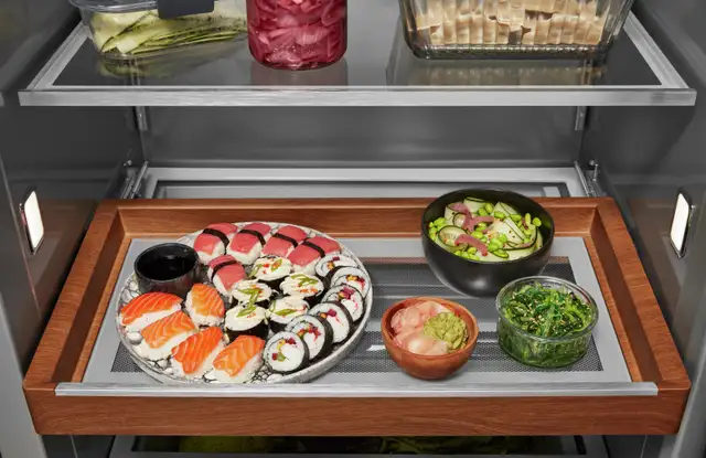 Kitchenaid 48' Built in Refrigerator KBSD708MSS Counter Depth - Photo 4