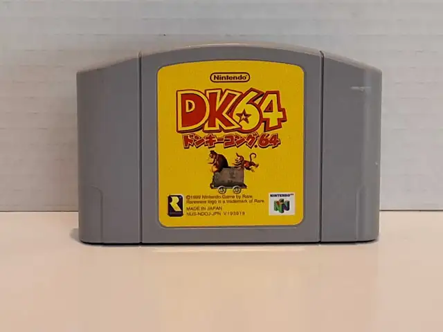 N64 Donkey Kong 64 - Japanese