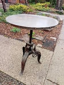 Industrial Side Table