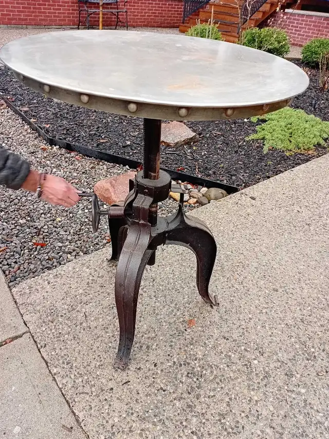 Industrial Side Table - Photo 4
