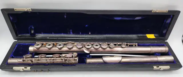 Gemeinhardt 3SS Handcrafted Solid Silver Flute with Case