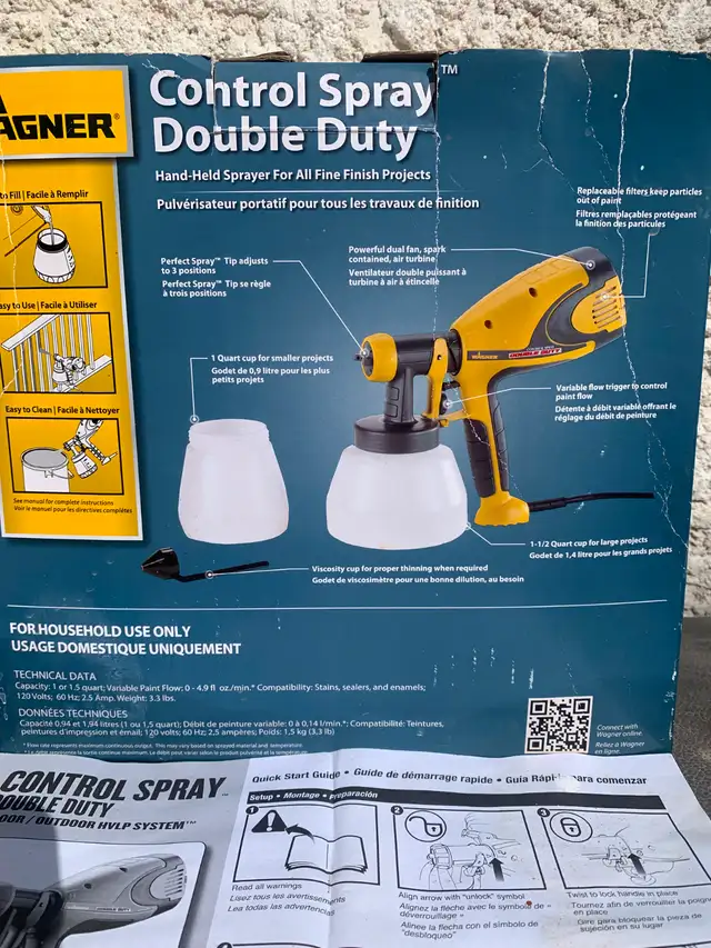 'WAGNER'.  AIR PAINT SPRAYER - Photo 2