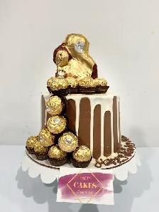 Ferrero cake , custom cakes Milton Bakery