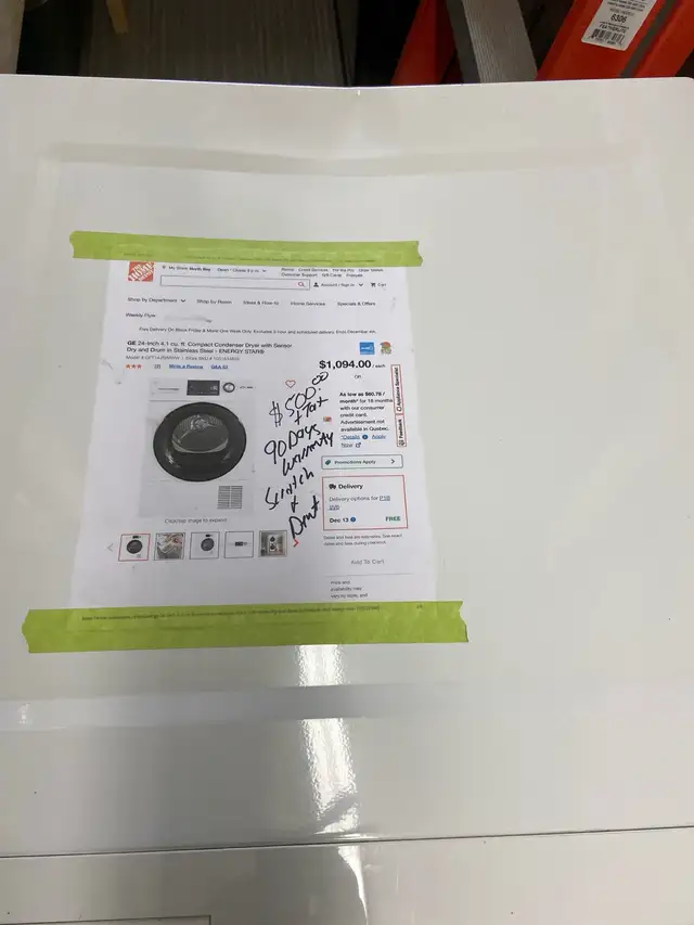 GE VENTLESS DRYER - Photo 2