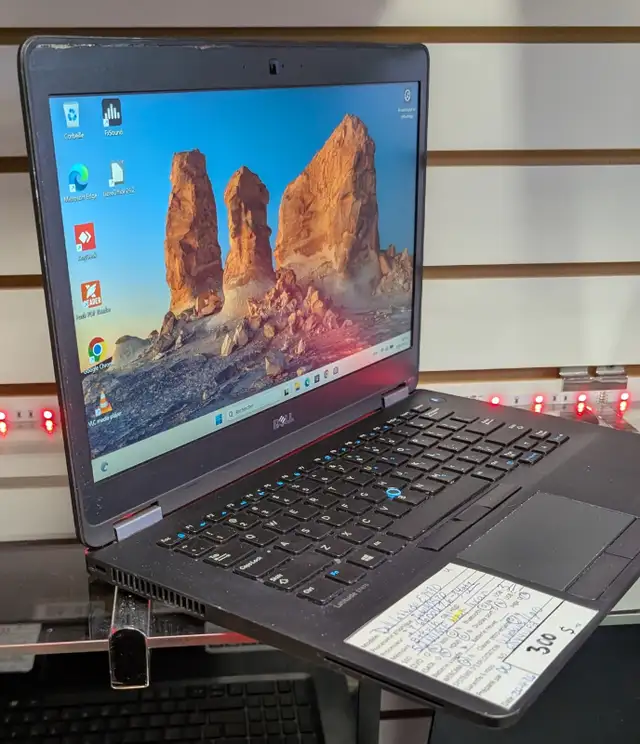 Laptop Dell Latitude E7470 i7 6ie 16Go DDR4 SSD 512Go NVMe - Photo 2