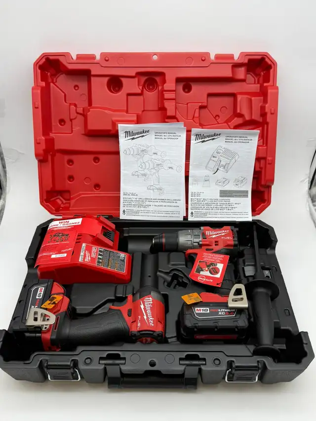 Milwaukee M18 FUEL 3697-22 Drill & Impact Combo Kit -$529