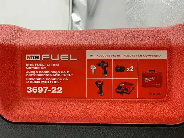 Milwaukee M18 FUEL 3697-22 Drill & Impact Combo Kit -$529 - Photo 4