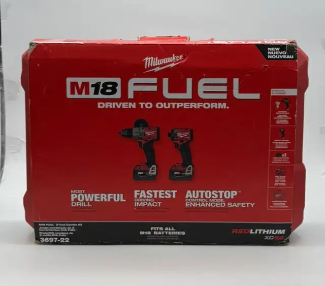 Milwaukee M18 FUEL 3697-22 Drill & Impact Combo Kit -$529 - Photo 5