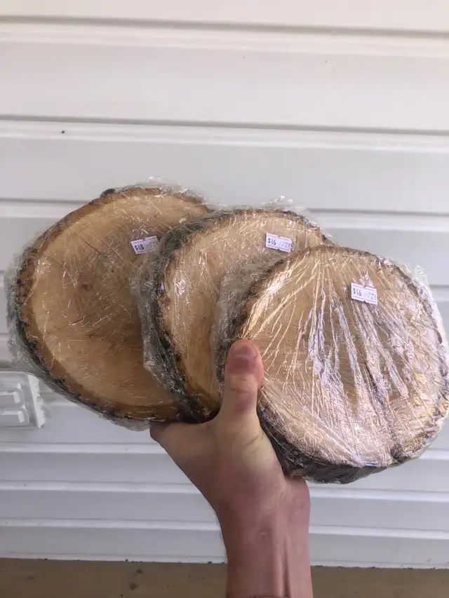 Tranches de bois à prix sublimes