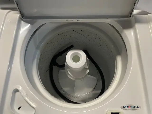 Laveuse sécheuse top load traditionnelles blanches Whirlpool - Photo 3