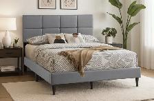 Today Sale Modern Look Queen Platform Bed $230