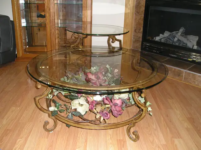 Coffee and end tables, glass - Photo 2