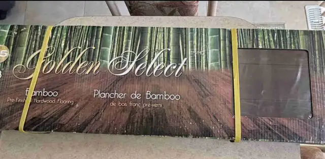 6 box of Golden Select Bamboo Flooring - Espresso (New in Box)