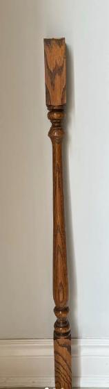 Traditional Solid Oak Stair Spindles / Balusters