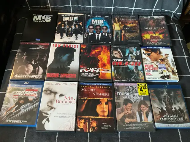 DVD movies (S)
