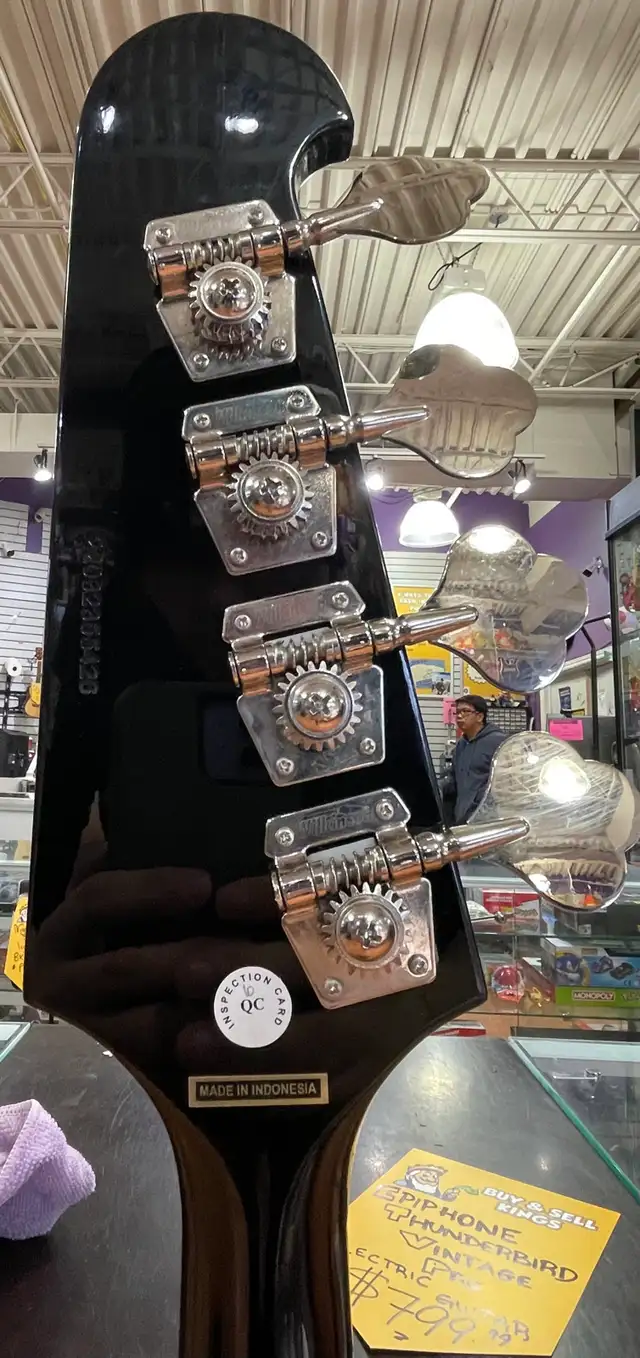 EPIPHONE THUNDERBIRD VINTAGE PRO BASS ELECTRIC GUITAR - Photo 6