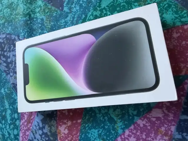 Iphone 14 black 128gb Factory seal brand new never opened