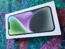 Iphone 14 black 128gb Factory seal brand new never opened