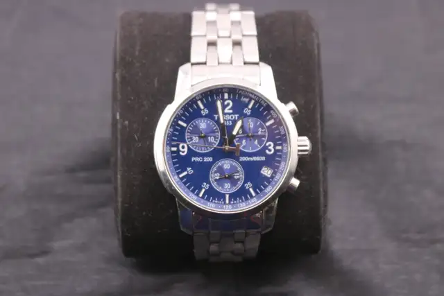 Tissot PRC200 T461 39mm Stainless Steel Watch (#43416)
