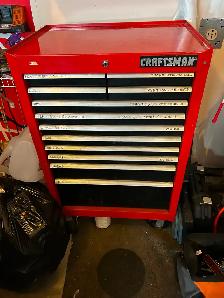 Craftsman tool box