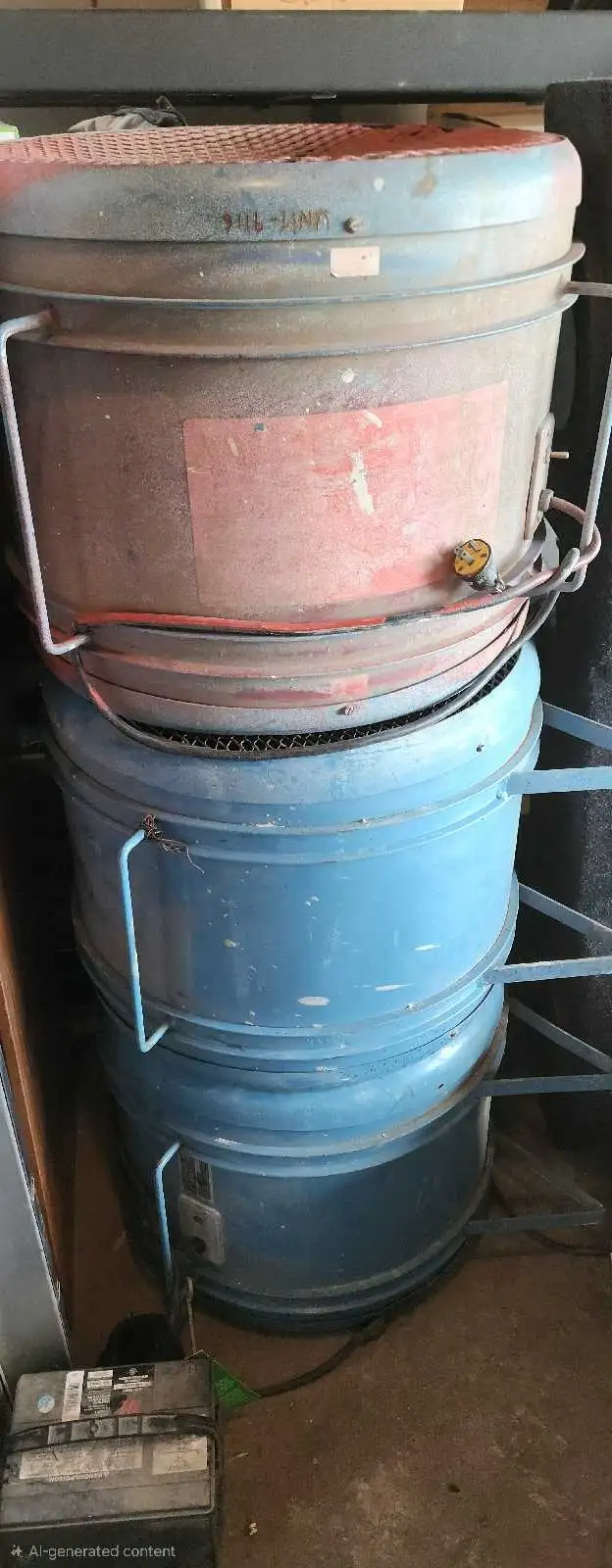 Sure Flame Construction Fan (x3 units)