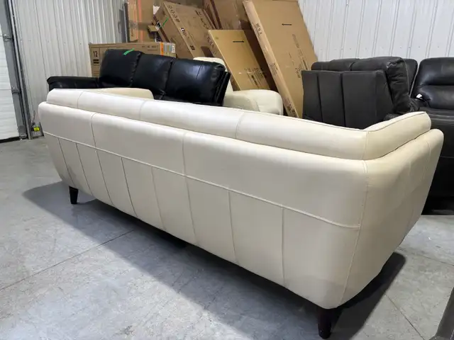 Top grain leather sofa - Photo 4