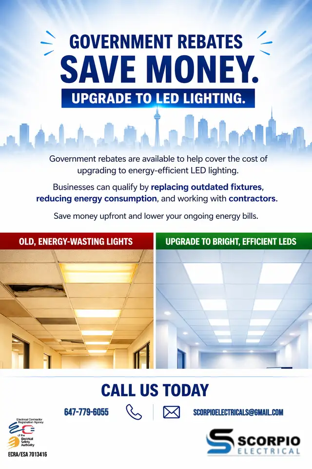 ⚡ Save Big with Government LED Rebates – Lower Your Energy Bills