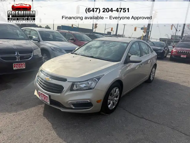 2016 Chevrolet Cruze Limited  3 YEAR WARRANTY INCLUDED