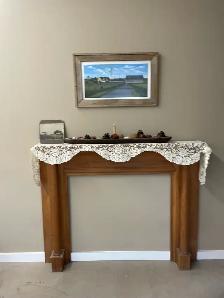antique mantel