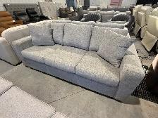 Grey fabric sofa