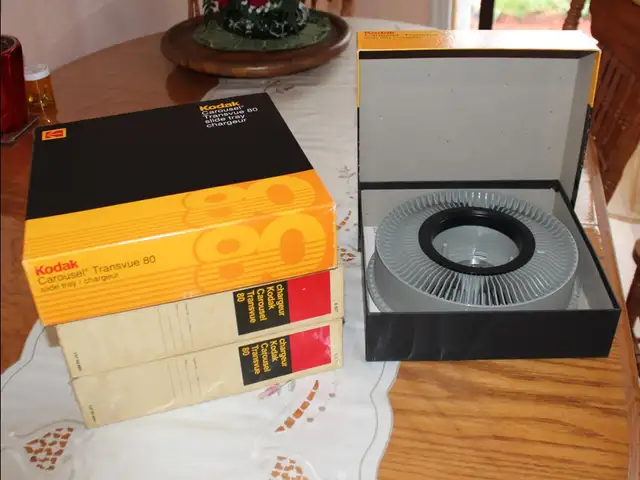 Kodak Carousel 80 Slide Trays