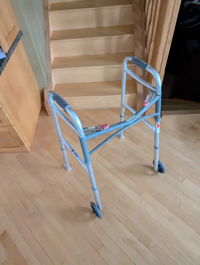 Drive Folding 2-wheel Walker (Front 5" Wheels) - Photo 2