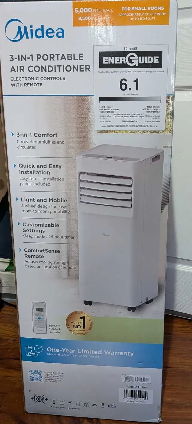 Midea 3N1 5000BTU Air Conditioner