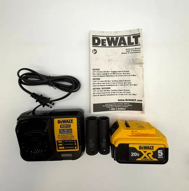 DEWALT DCF900P2-20V XR 1-2IN High Torque Impact Wrench Kit $499 - Photo 6