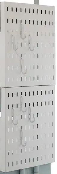 Peg Board With Hooks (Set of 2) - Photo 2