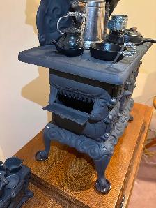 Case iron stove