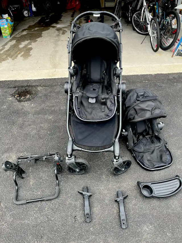 Baby City Jogger Stroller with accessories