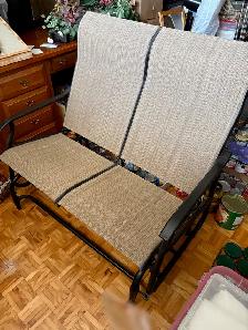 Causeuse balançoire pour patio ou jardin