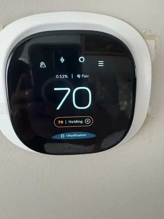 SMART THERMOSTAT INSTALLATION NEST ECOBEE