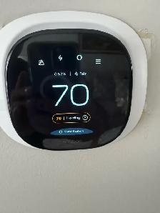 SMART THERMOSTAT INSTALLATION NEST ECOBEE